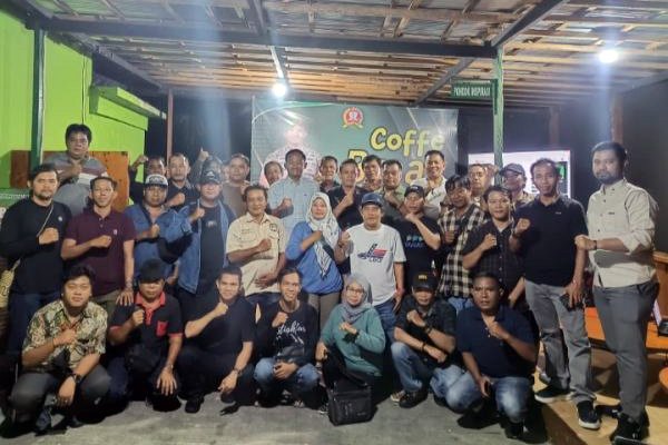 Dandim 1013/Mtw Coffee Break Bersama Insan Pers Barito Utara