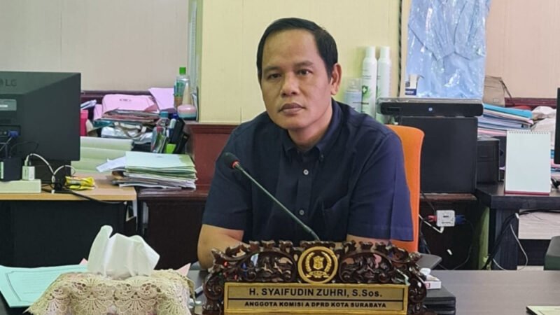 PDI Perjuangan Tetapkan Syaifuddin Zuhri Pimpin DPRD Surabaya, Amanat Organisasi Harus Dijalankan