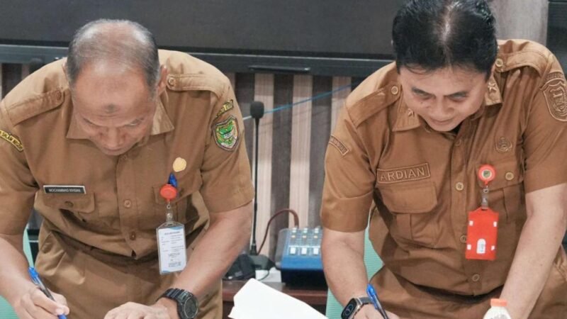 Diskominfosandi Barito Utara Gelar Sertijab Kepala Dinas
