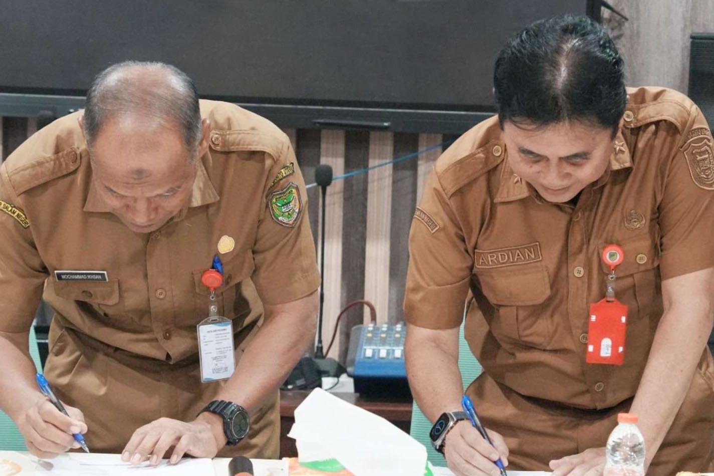 Diskominfosandi Barito Utara Gelar Sertijab Kepala Dinas