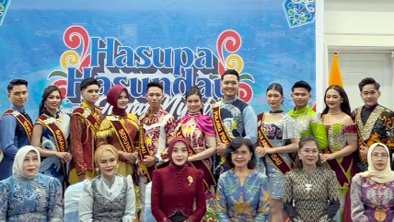 Pj Sekda Hadiri Hasupa Hasundau Pemilihan Jagau dan Nyai Kalteng