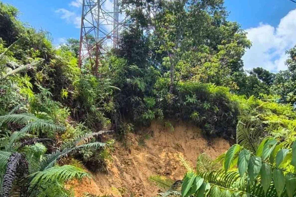Bupati Barito Utara Instruksikan Segera Atasi Potensi Longsor Ancam Tower Telekomunikasi di Desa Sikui