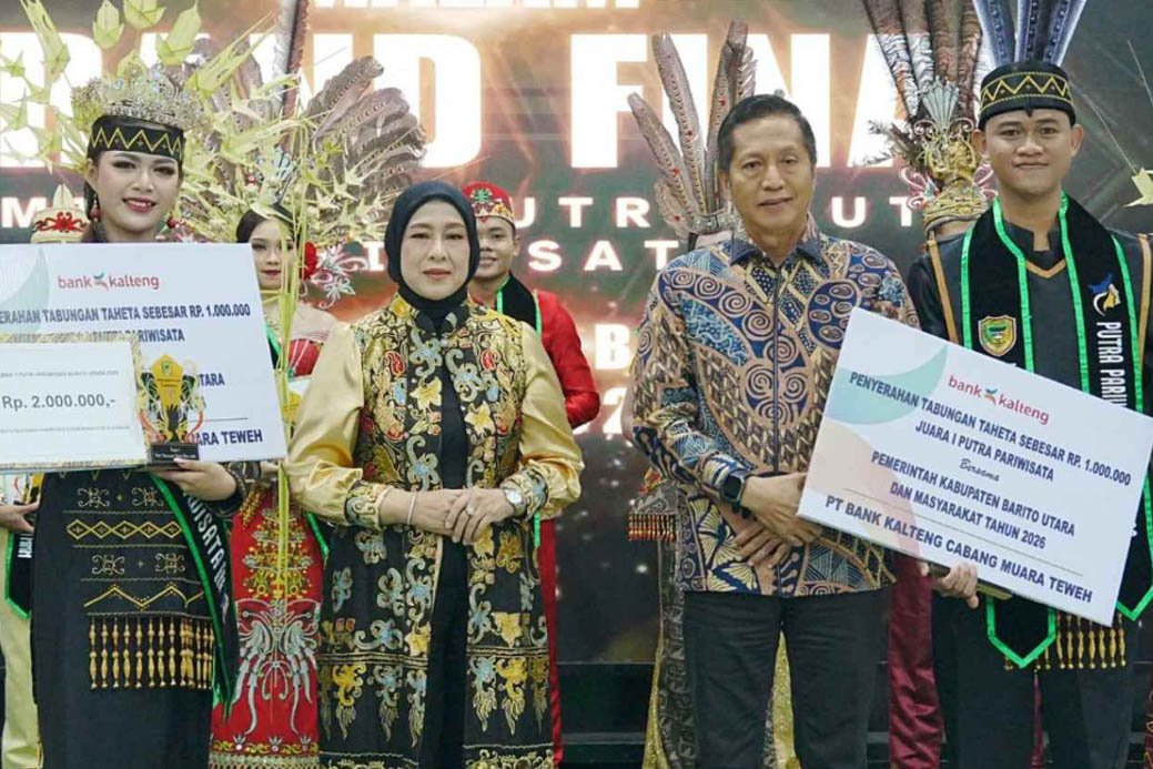 Gelaran Malam Grand Final Putra-Putri Pariwisata Barito Utara 2026