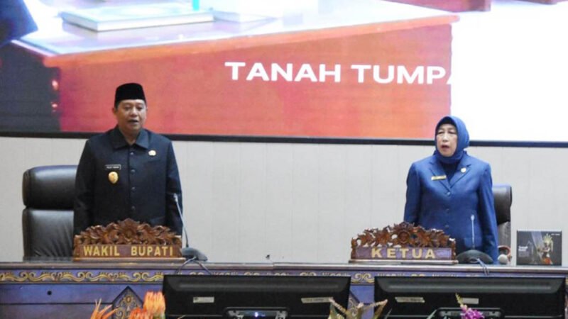 Wakil Bupati Barito Utara Hadiri Rapur Penyampaian Rekomendasi DPRD Terhadap LKPJ Bupati