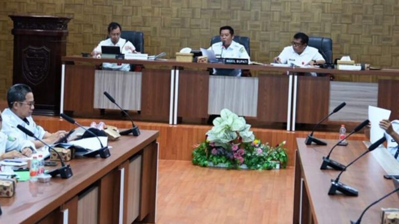 Pemkab Barito Utara Ikuti Zoom Meeting Penilaian Kinerja Kepala Daerah