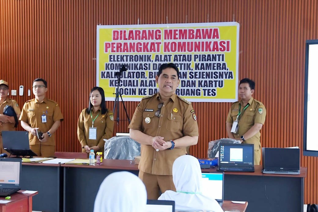 Bupati Beri Motivasi Siswa SDN Melayu 5 Hadapi ΤΚΑ 2026