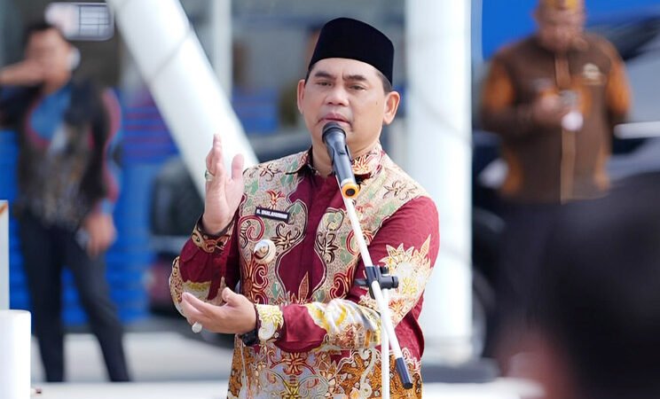Pimpin Apel Pagi, Bupati Barito Utara Targetkan RSUD Muara Teweh Jadi yang Terbaik di Kalteng
