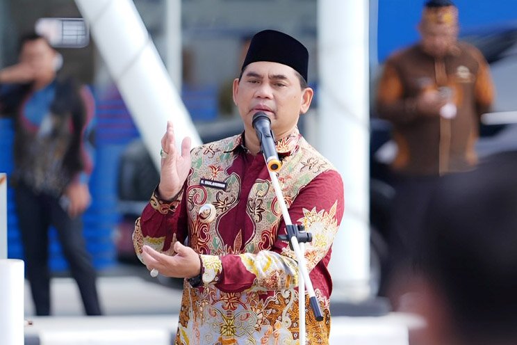 Pimpin Apel Pagi, Bupati Barito Utara Targetkan RSUD Muara Teweh Jadi yang Terbaik di Kalteng