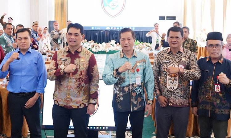 Bupati Barito Utara Pimpin Rakor Realisasikan Target Perbaikan Layanan Kesehatan