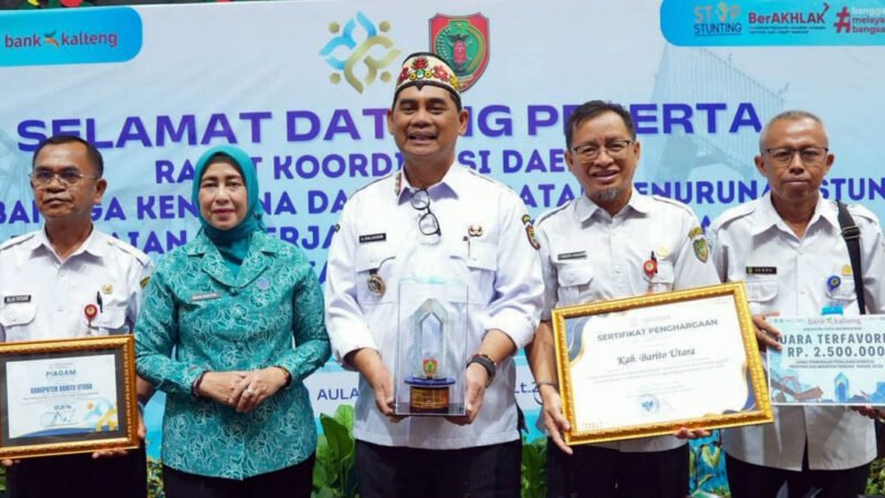Rakorda Bangga Kencana dan Percepatan Penurunan Stunting, Barito Utara Borong Penghargaan