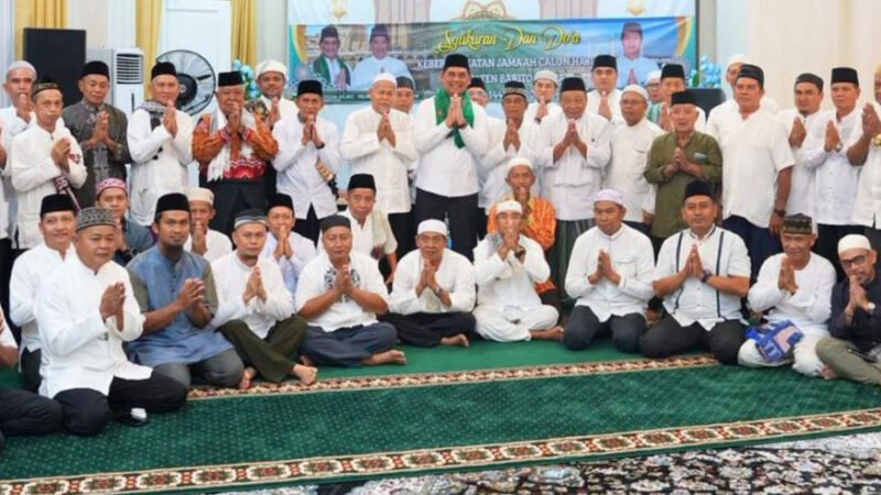 Pemkab Barut Gelar Acara Syukuran dan Doa Bersama Keberangkatan Jamaah Calon Haji