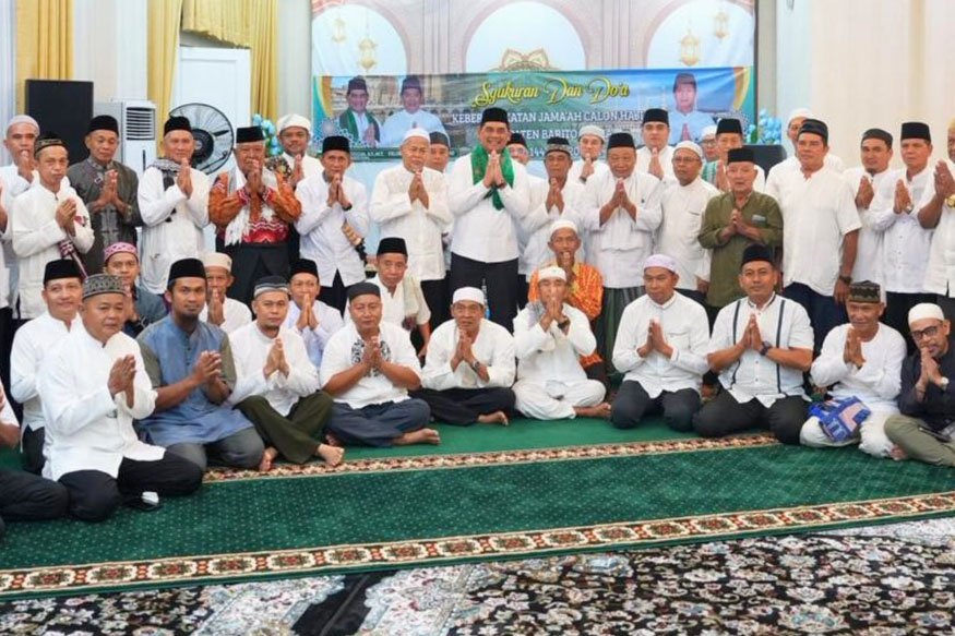 Pemkab Barut Gelar Acara Syukuran dan Doa Bersama Keberangkatan Jamaah Calon Haji