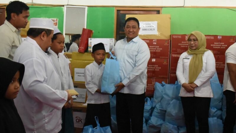 Rangkaian Peringatan Hari Jadi Ke-69 Provinsi Kalteng, Wagub Kalteng Anjangsana ke Panti Asuhan