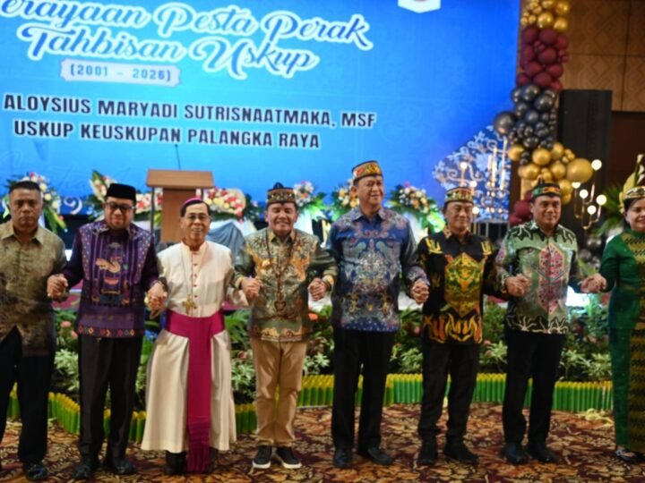 Gubernur Kalteng Hadiri Perayaan Syukur 25 Tahun Tahbisan Uskup Tahun 2026