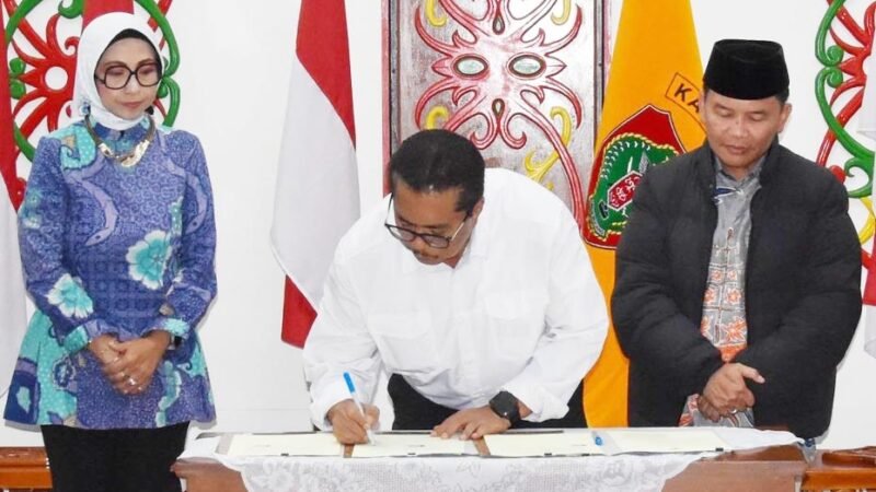 Pemprov Kalteng dan Kementan RI Tandatangani Nota Kesepakatan Penyelenggaraan Pendidikan Vokasi Pertanian