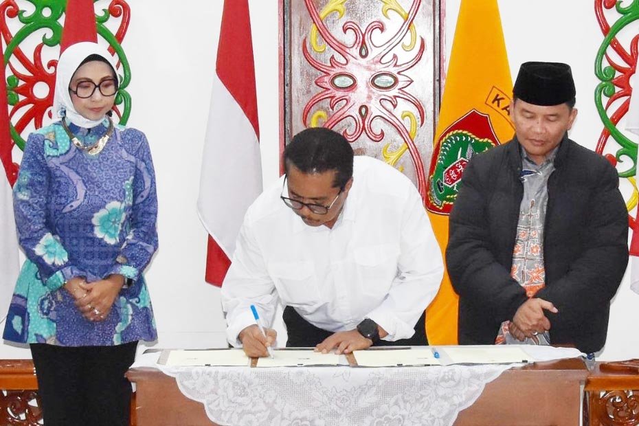 Pemprov Kalteng dan Kementan RI Tandatangani Nota Kesepakatan Penyelenggaraan Pendidikan Vokasi Pertanian
