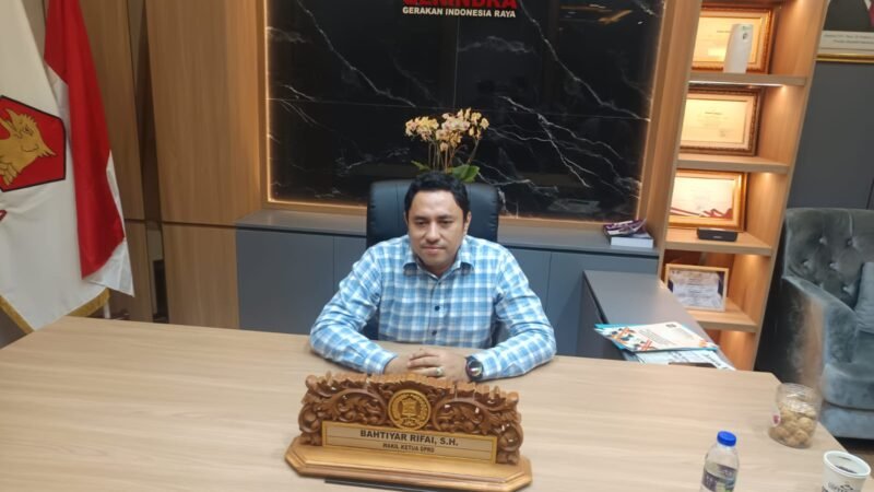 Tok! Pelantikan Ketua Dewan Digelar Rabu Besok, Bahtiar Sebut SK Gubernur Sudah ‘Turun’