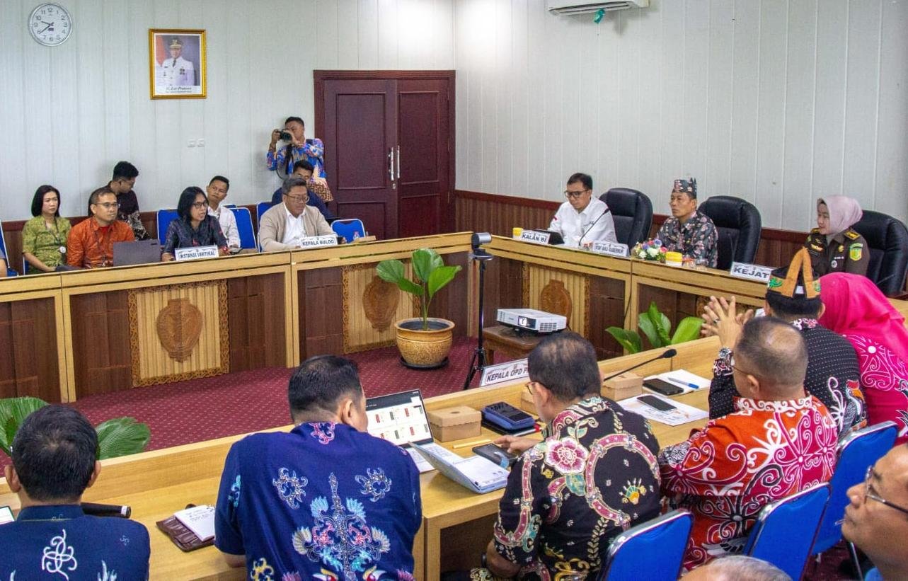 Pemprov Kalteng Gerak Cepat Susun Strategi Pengendalian Inflasi