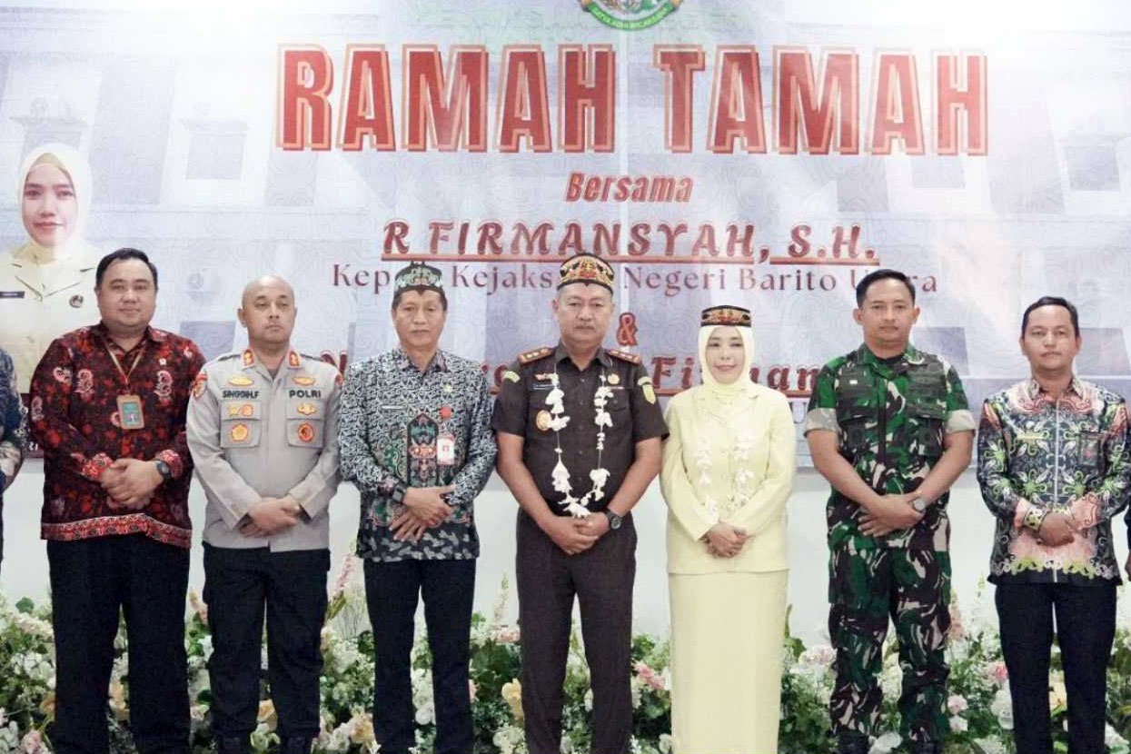 Penuh Keakraban, Pemkab Barut Sambut Kedatangan Kajari yang Baru