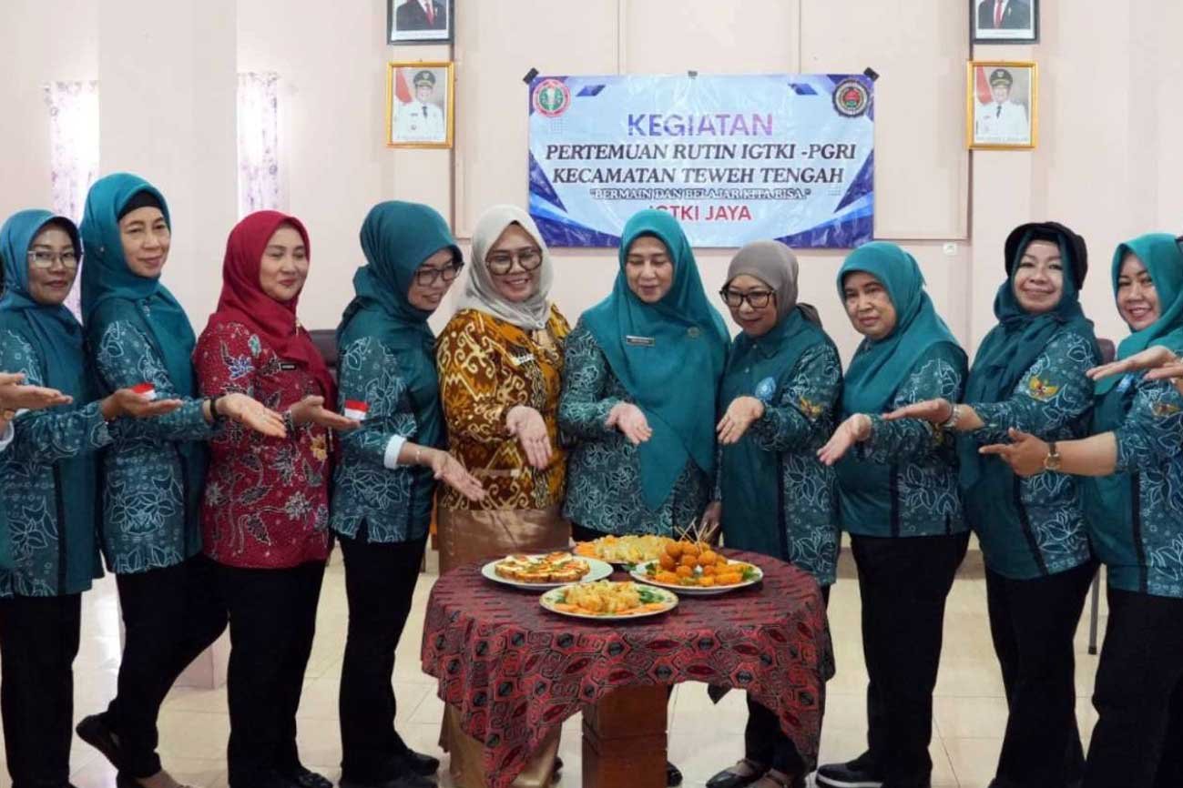 Sosialisasi PMT Anak PAUD, TP-PKK Barito Utara Demo Pengolahan Makanan Bergizi