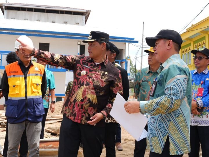 Bupati Barito Utara Tekankan Empat Poin Utama Saat Tinjau Sejumlah Proyek Infrastruktur dan Fasilitas Publik