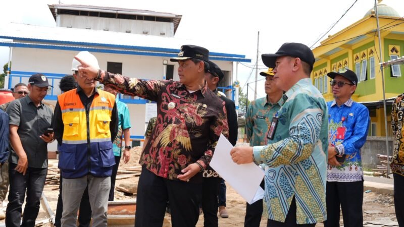 Bupati Barito Utara Tekankan Empat Poin Utama Saat Tinjau Sejumlah Proyek Infrastruktur dan Fasilitas Publik