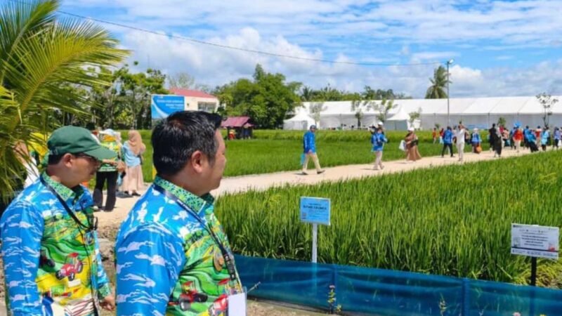 Kunjungi Gelar Teknologi PENAS XVII, Wabup Dorong Pengembangan Pertanian dan Perikanan yang Modern di Barito Utara