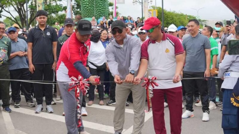 Launching CFD, Bupati Barito Utara Dorong Gaya Hidup Sehat dan Dukung Pengembangan UMKM Lokal