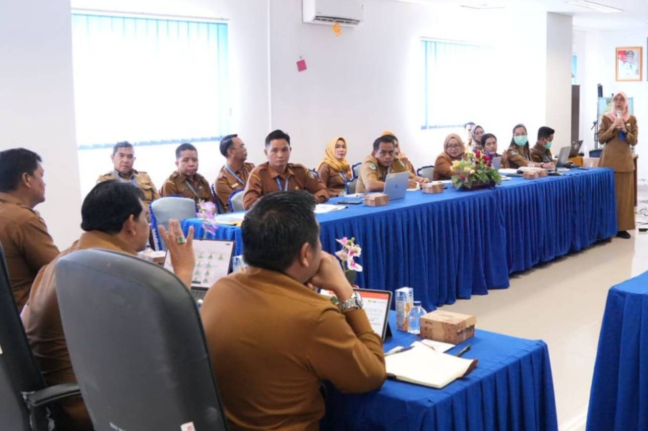 Ikuti Rakor, Bupati Barito Utara Tegaskan Komitmen Pemda Perkuat Sinergi Peningkatan Layanan Kesehatan