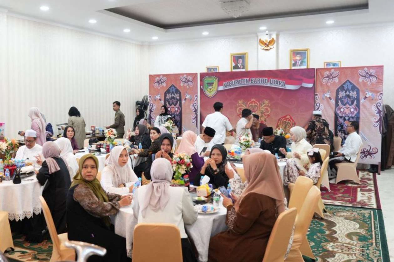 Bupati Barito Utara Gelar Open House, Iduladha Momentum Perkuat Kepedulian Terhadap Sesama