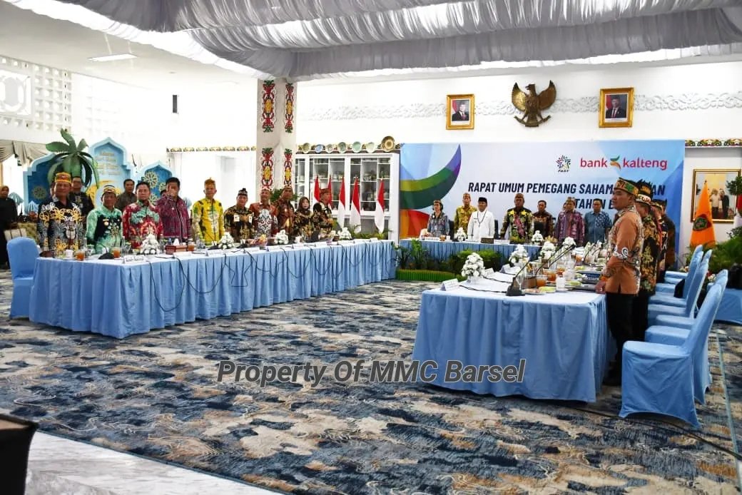 Bupati Barito Utara Hadiri RUPS PT Bank Kalteng Tahun Buku 2025