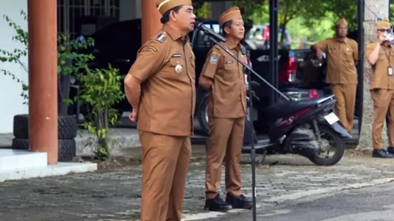 Bupati H. Shalahuddin Tekankan Peningkatan Disiplin Dikalangan ASN DLH Barut