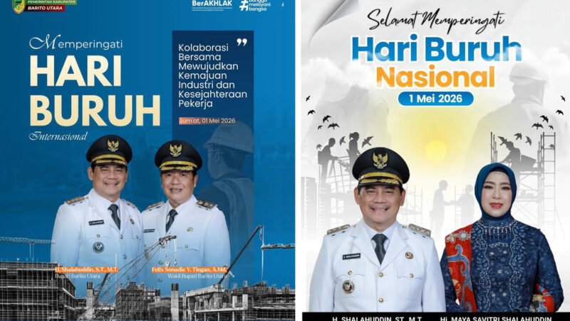Ucapan Selamat Hari Buruh dari Pemkab Barito Utara, Buruh Adalah Pahlawan Pembangunan yang Nyata
