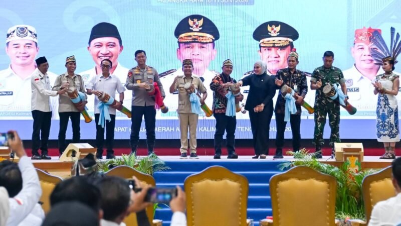 Buka Rakerda APDESI Kalteng, Gubernur Dorong Desa Kembangkan Inovasi dan Optimalkan Potensi Lokal