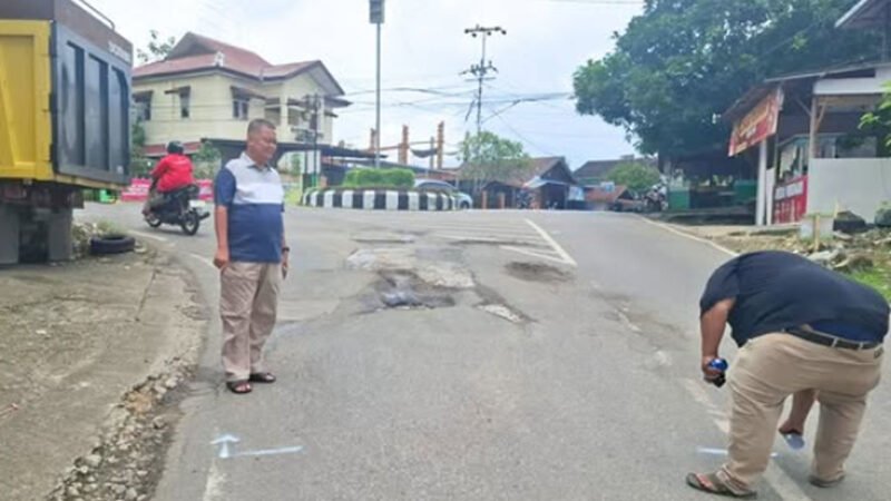 Dukung Kelancaran Mobilitas Masyarakat, PUPR Barito Utara Akan Segera Perbaiki Ruas Jalan Sudirman