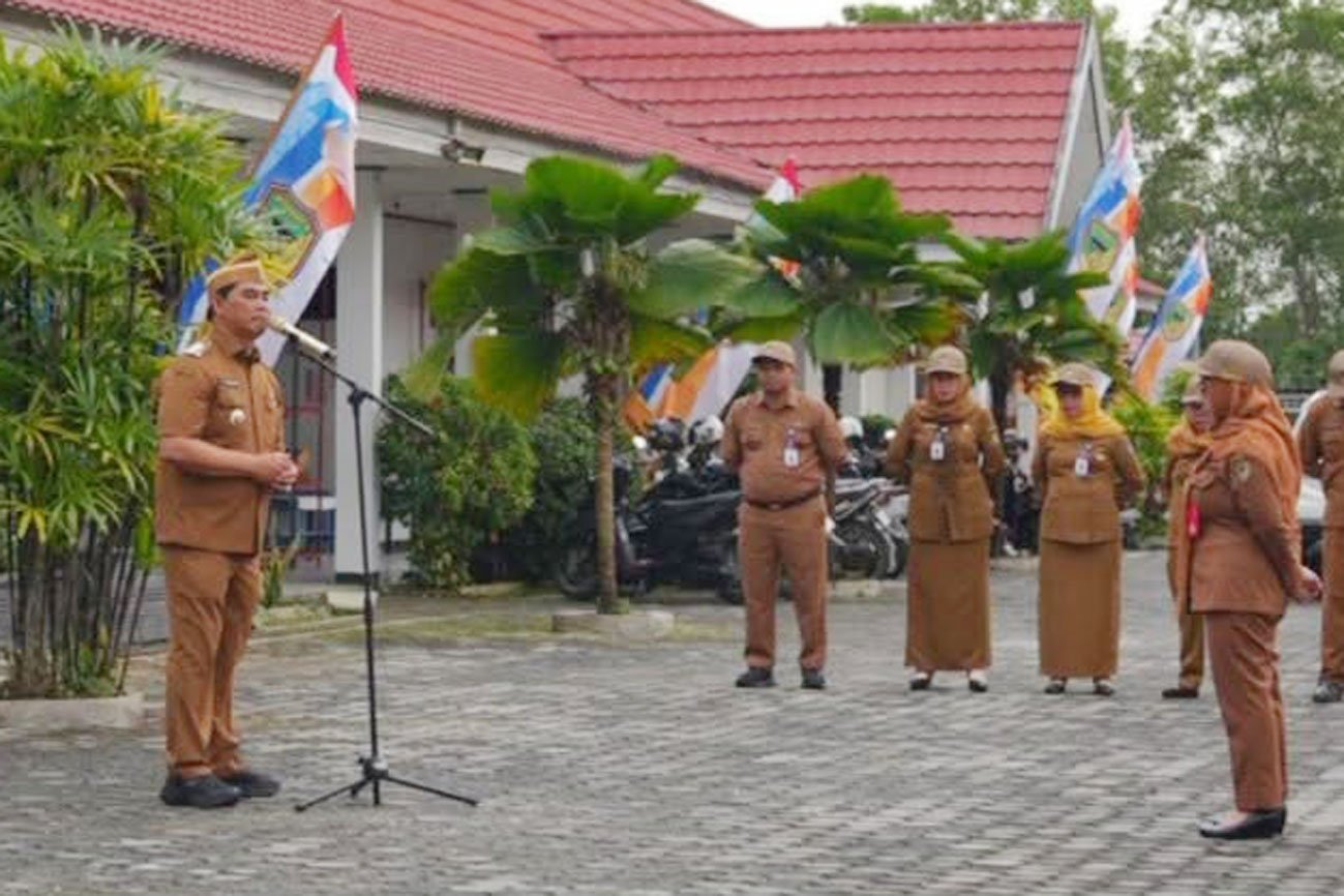 Pimpin Apel Pagi, Bupati Barito Utara Tekankan Disiplin dan Profesionalisme