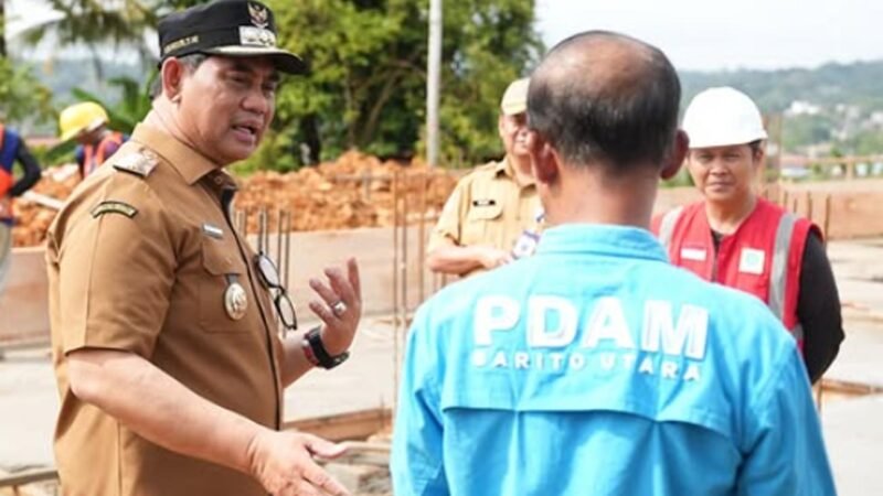 Hadapi Musim Kemarau, Bupati Barito Utara Tinjau IPA Pastikan Penyaluran Air Bersih Berjalan Optimal