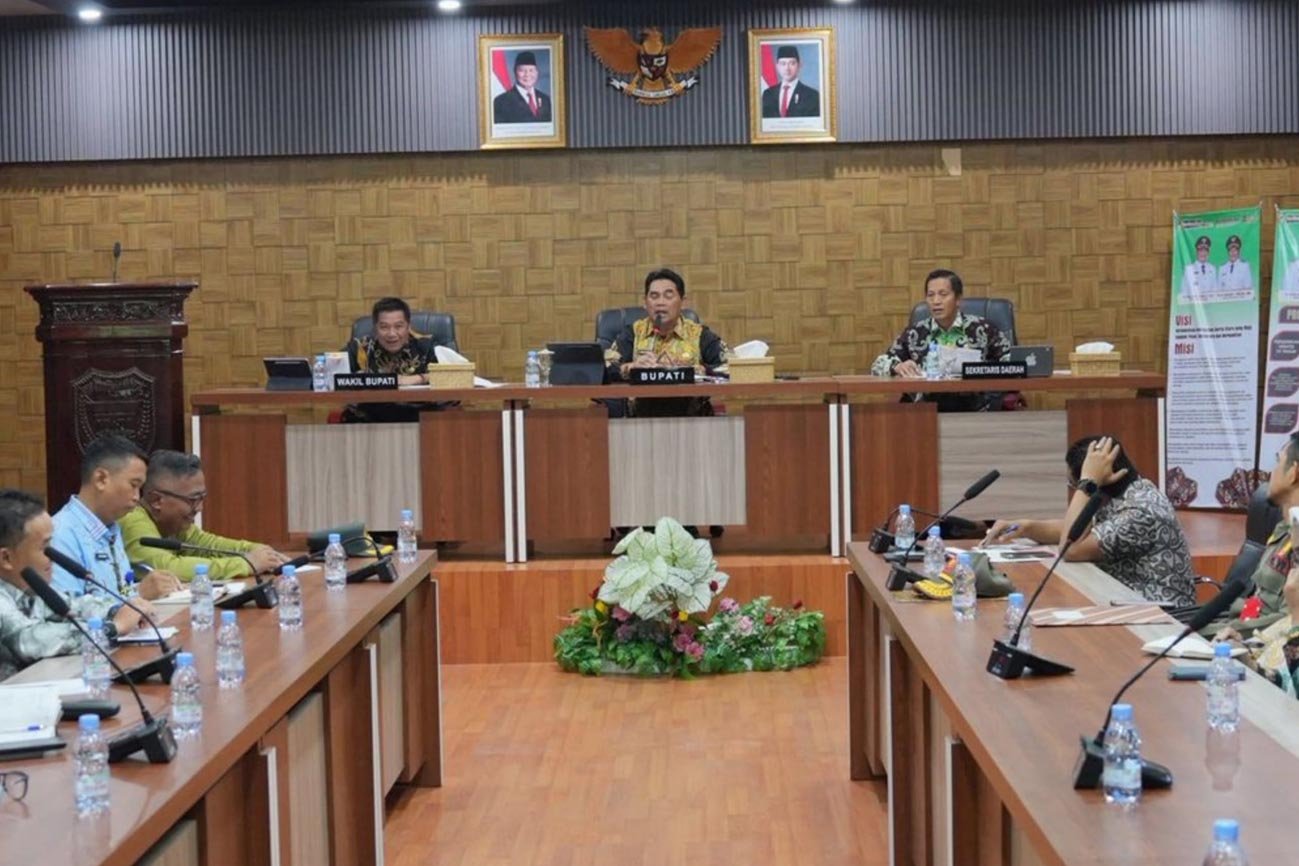 Bupati Barito Utara Pimpin Rapat Finalisasi Persiapan Perhelatan Akbar Batara Expo