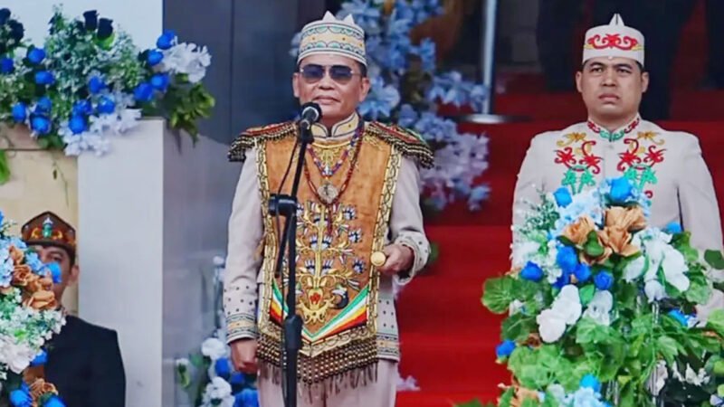 Gubernur Kalteng Agustiar Sabran Pimpin Upacara Peringatan Hari Jadi Barut ke-76
