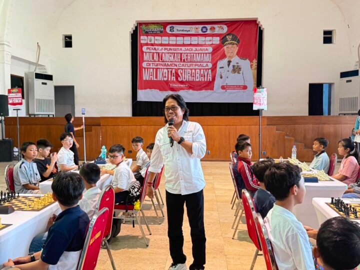 Budi Leksono Apresiasi Tournamen Catur Piala Wali Kota, Berharap Kevakuman Percasi Surabaya Segera Berakhir