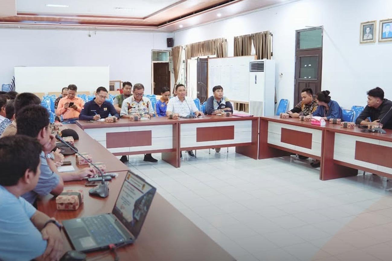 Dinas PUPR Barito Utara Gelar PCM Pembangunan Jembatan Sikan – Tumpung Laung