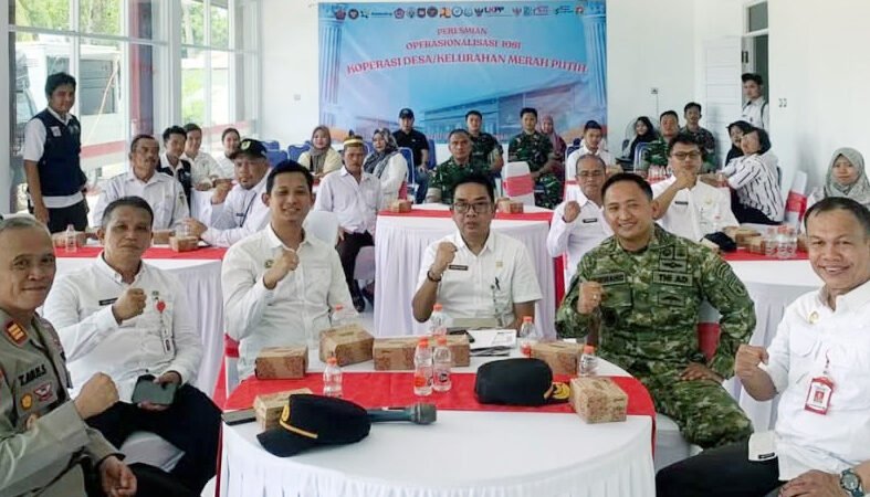 Pemkab Barito Utara Hadiri Launching 1.061 Titik KDMP Secara Virtual