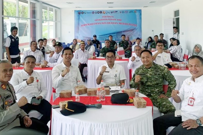 Pemkab Barito Utara Hadiri Launching 1.061 Titik KDMP Secara Virtual