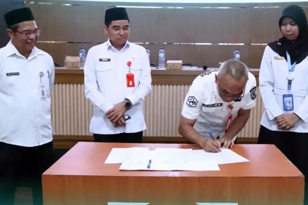 Sertijab Pejabat Tinggi Pratama, Administrator dan Pengawas Lingkup Dinkes Barito Utara