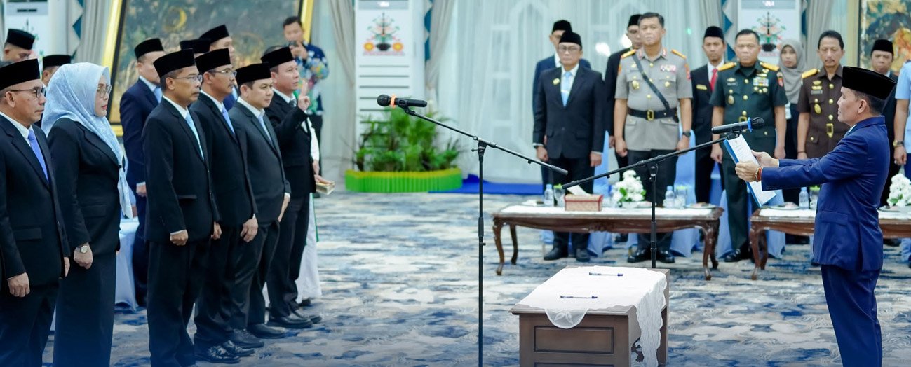 Rotasi Jabatan, Gubernur Kalteng Lantik 8 Pejabat Pimpinan Tinggi Pratama
