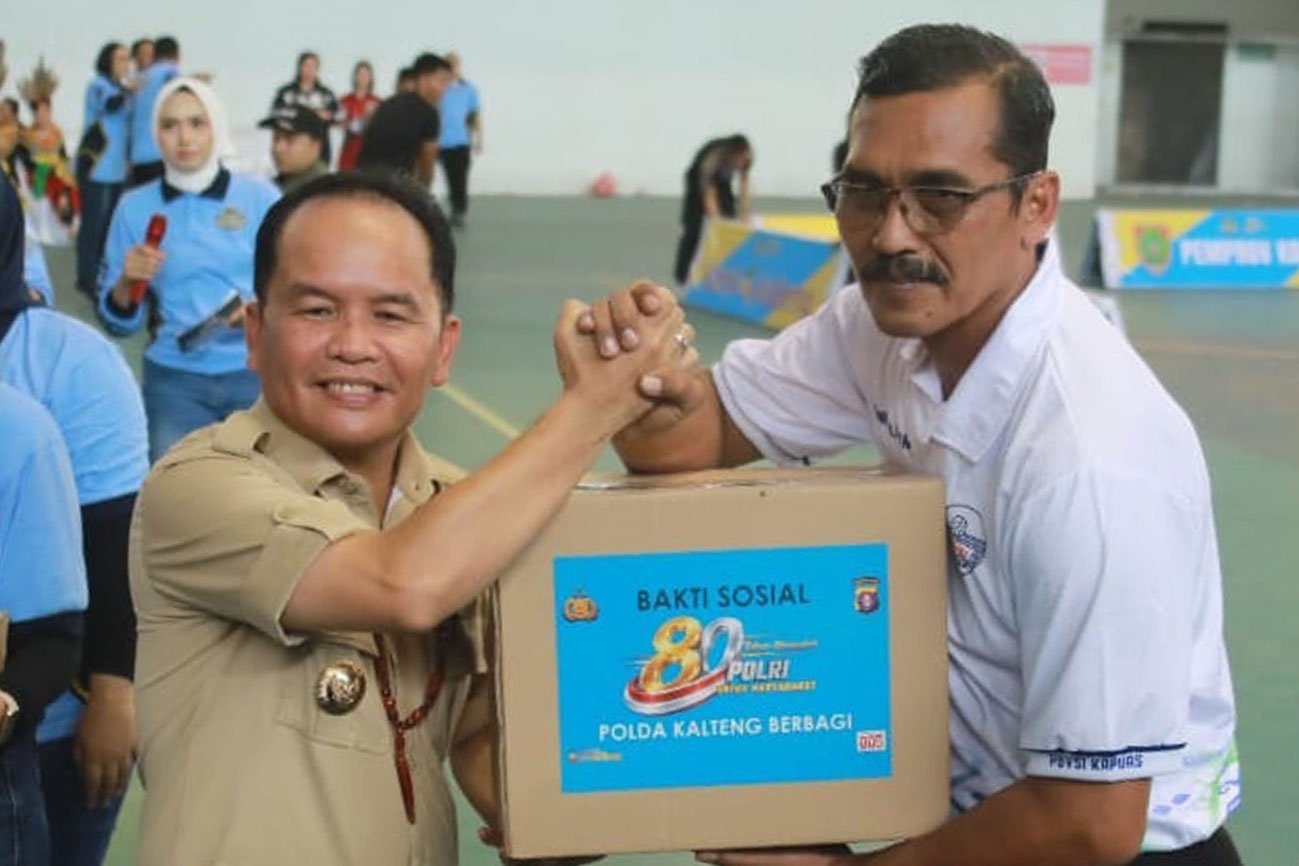 Buka Turnamen Bola Voli Kapolda Cup II 2026, Gubernur Dorong Lahirnya Atlet Voli Potensial Kalteng