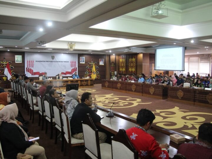 Pemprov Kalteng Gelar Rapat Pematangan Persiapan HUT Ke-81 Kemerdekaan RI