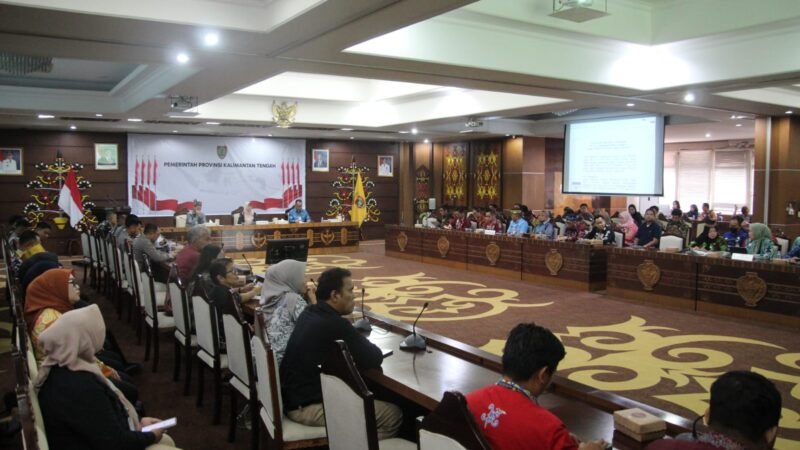 Pemprov Kalteng Gelar Rapat Pematangan Persiapan HUT Ke-81 Kemerdekaan RI