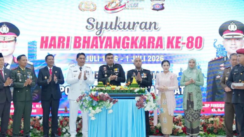 Syukuran Hari Bhayangkara ke-80, Perkuat Sinergi Jaga Keamanan Daerah