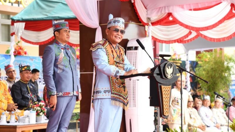 Pimpin Upacara, Gubernur Kalteng Apresiasi Kemajuan Kabupaten Pulang Pisau di Hari Jadi ke-24